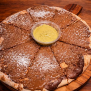 Olive and Zaatar Sweet Pizza